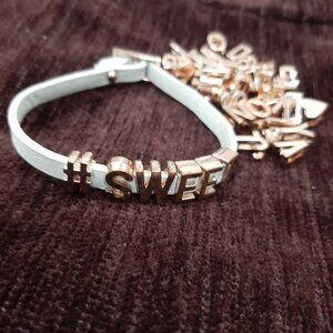 FREE WITH PURCHASE BCBG generation customizable letter bracelet